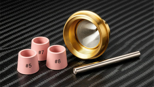 Upgrading TIG Torches: Gas Lens Benefits & Ceramic Nozzle Numbers Guide