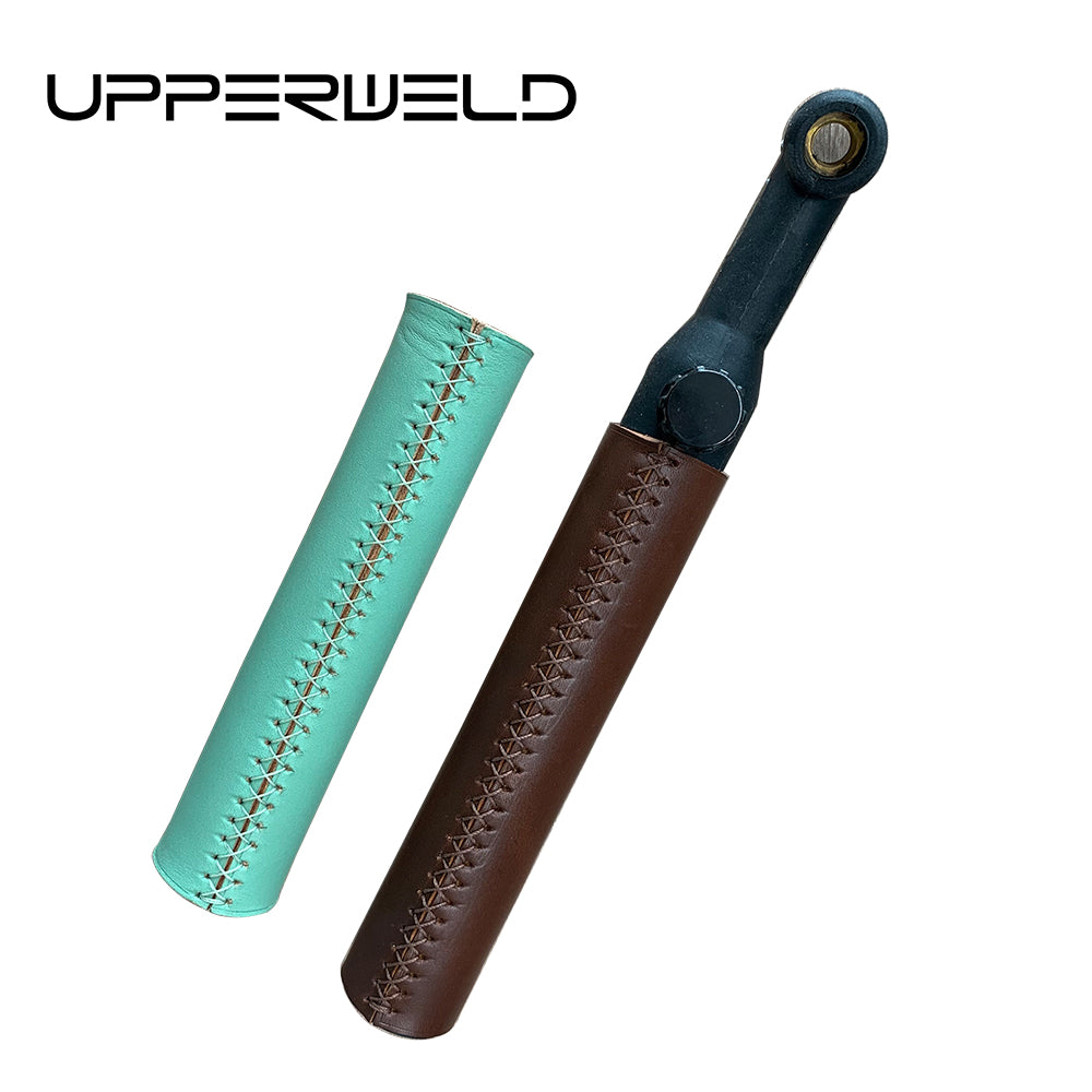 Torch Body with Leather Handle Handle color can be customized