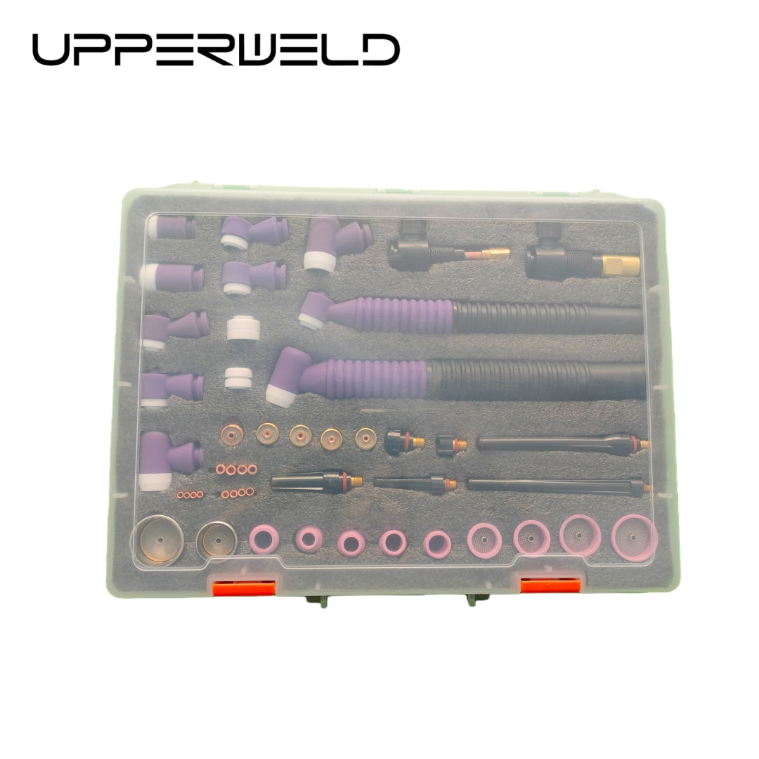 NC Series Combined Type Flex-neck Welding Torch with Spare Parts 54 KIT