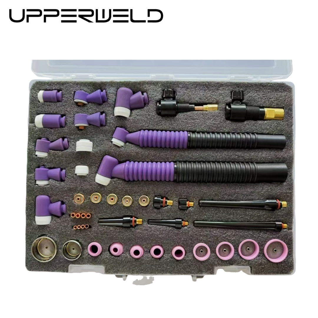 NC Series Combined Type Flex-neck Welding Torch with Spare Parts 54 KIT